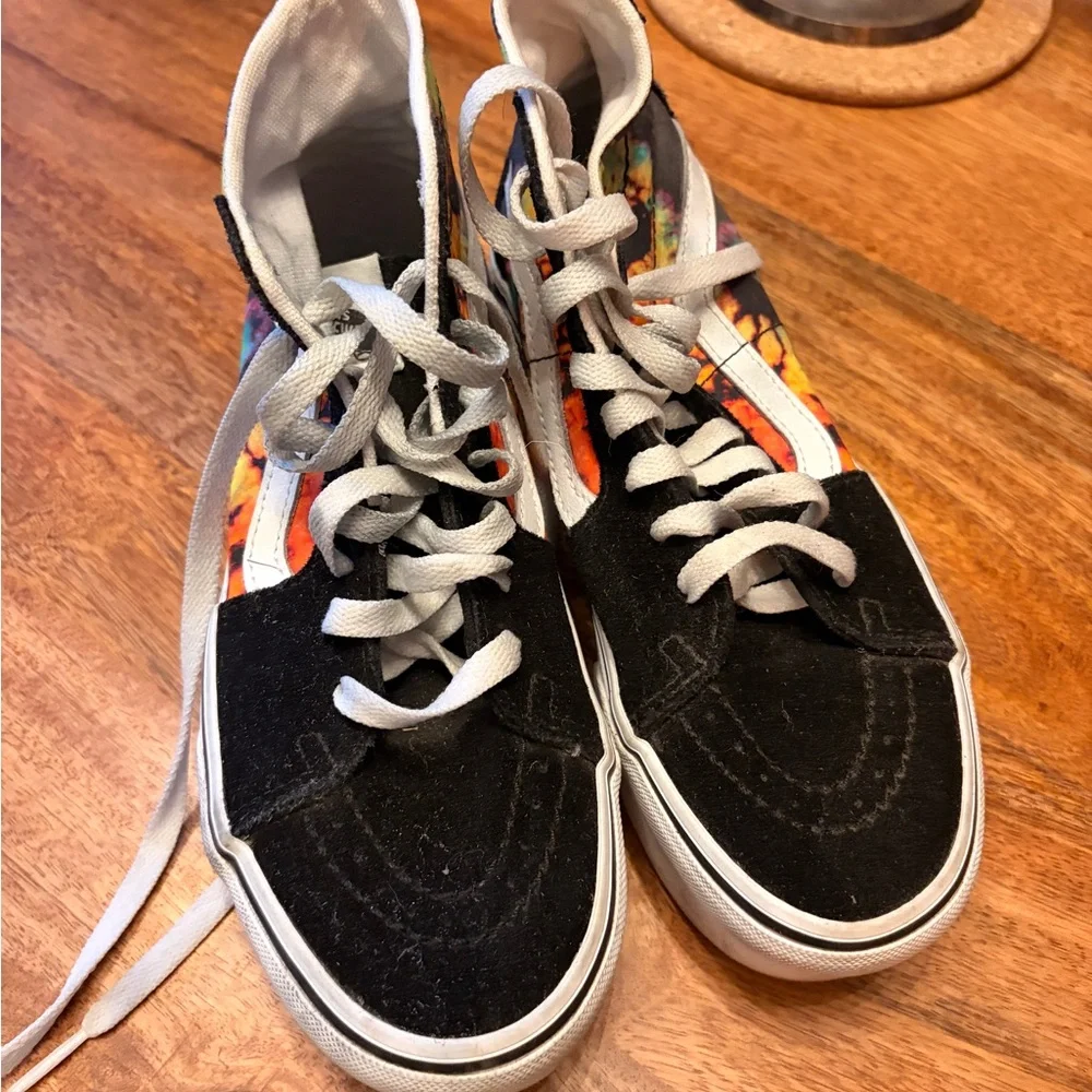 Vans Sk8-Hi Paradoxical Black Tapered Stackform Shoes - Picture 2 of 7